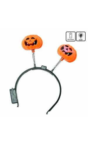 Pumpkin Headband with Light - 22cm