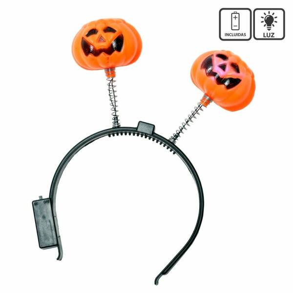Pumpkin Headband with Light - 22cm