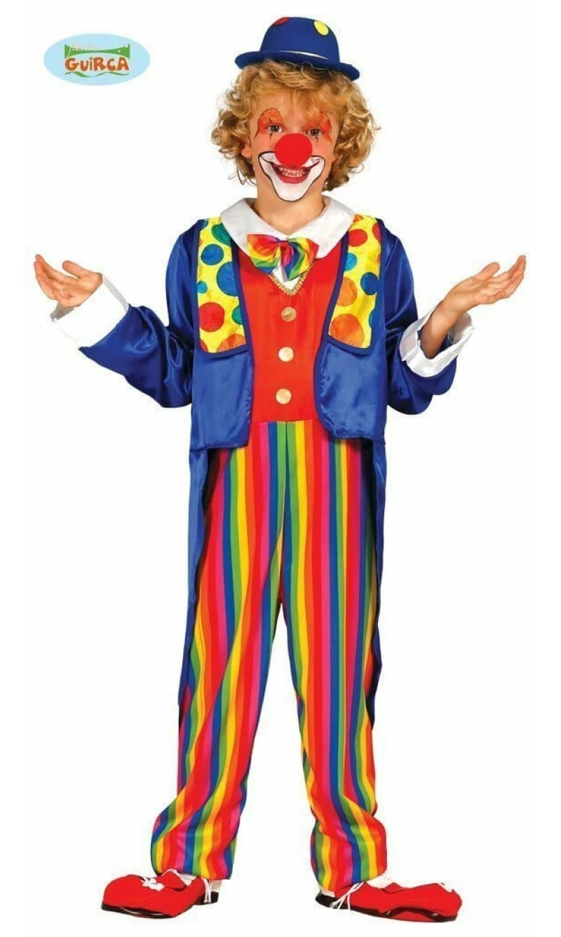 Clown Rainbow Stripes (Payaso) - Age 3 to 4 Years