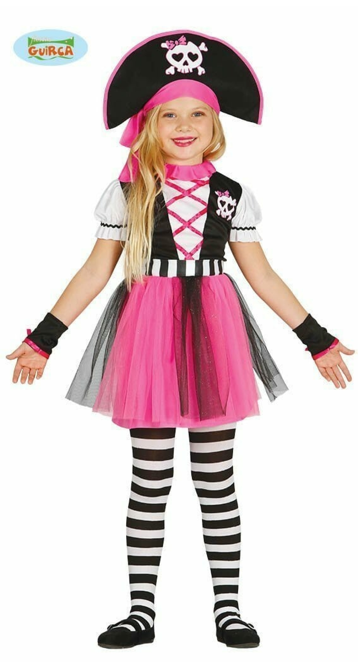 Pink Pirate Girl - Age 5 to 6 Years