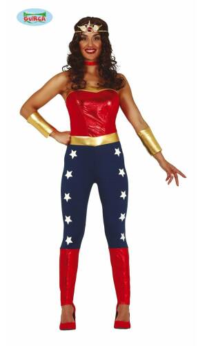 Superhero Wonder Woman -  Adult Size Small