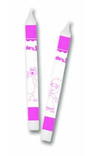 Masha and the Bear Birthday Candles - 12pk