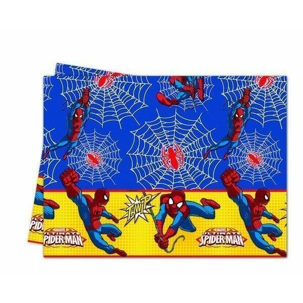 Ultimate Spiderman Power Plastic Tablecover 120x180cm