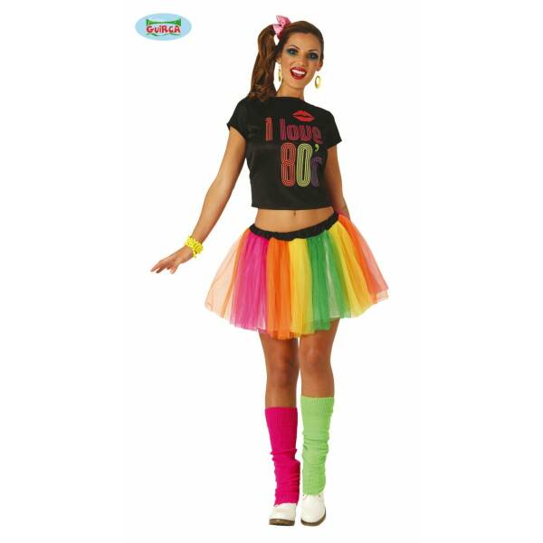 I Love 80's (Girls Just Want To Have Fun) - Adult Size Medium