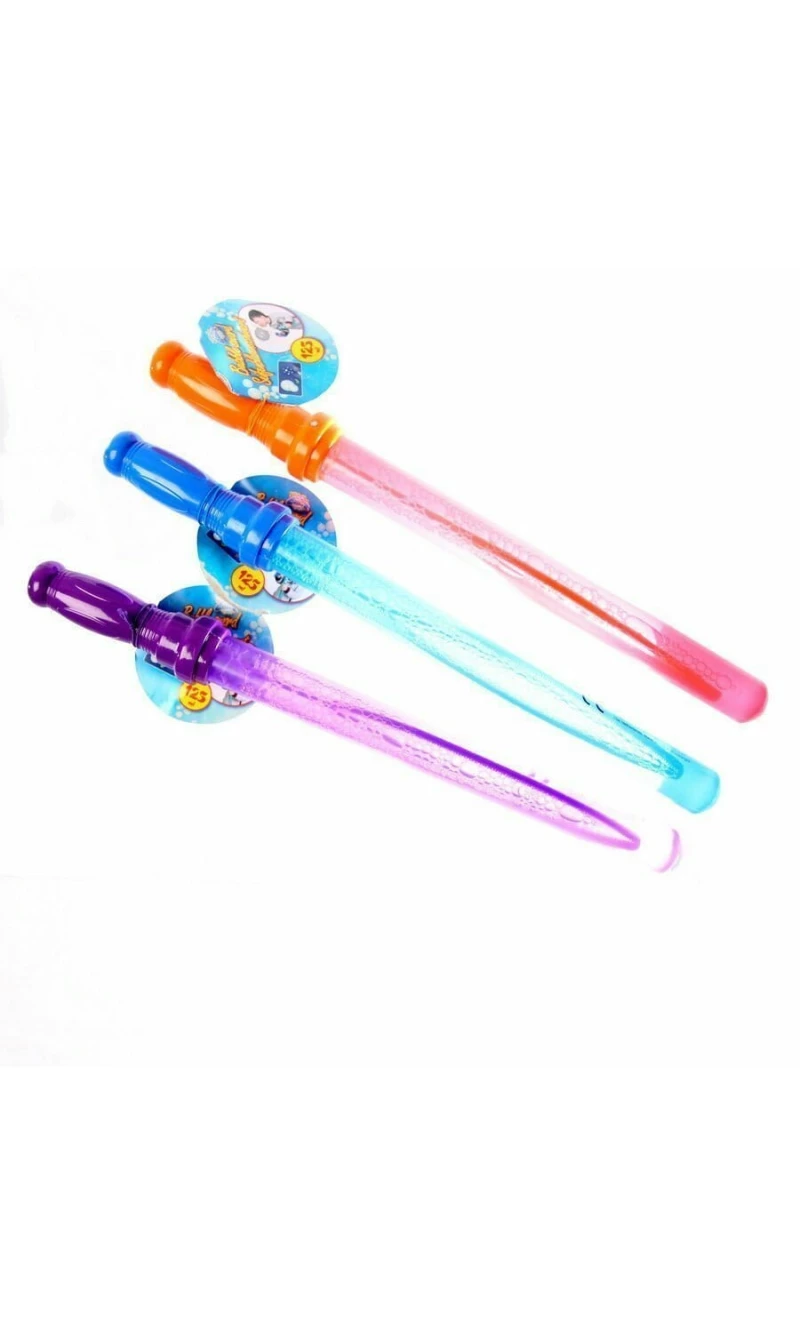 Bubble Sword Assorted Colours - 125ml