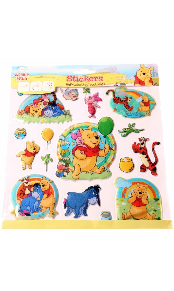 Winnie the Pooh Pop Up Stickers - 17pk