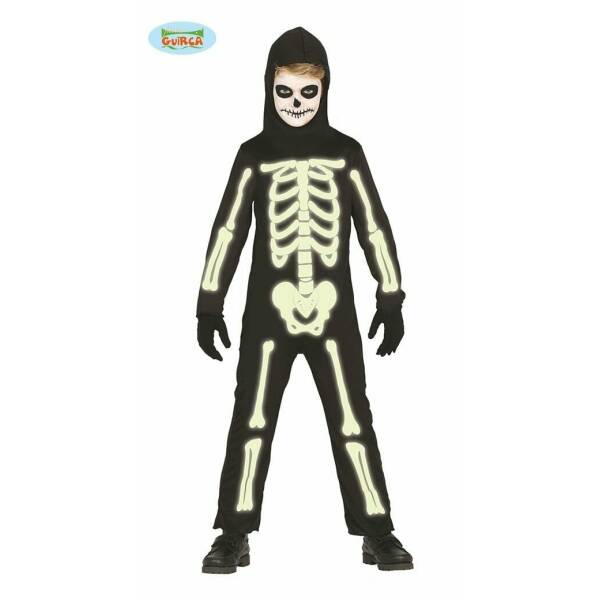 Glow In The Dark Skeleton - Age 3 to 4 Years