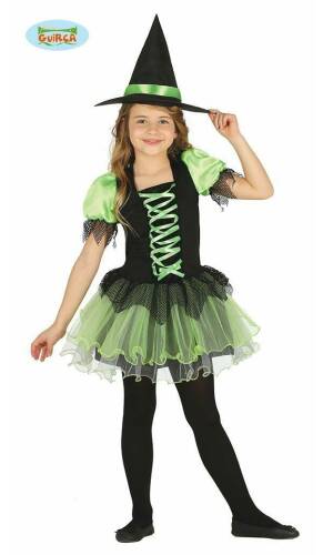 Green Tutu Witch - Age 7 to 9 Years