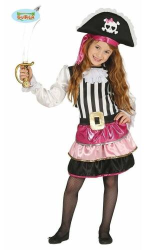 Pink Adorable Pirate - Age 3 to 4 Years