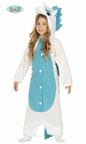 Unicorn Blue Pyjamas (Onesie) - Age 3 to 4 Years