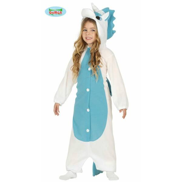 Unicorn Blue Pyjamas (Onesie) - Age 10 to 12 Years