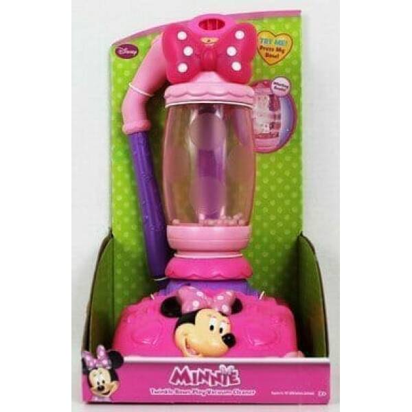 Minnie Mouse Bow-Tique Twinkle Bows Play Vacuum Cleaner with Whirling Beads - 48cm x 20cm