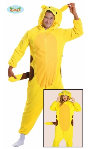 Electric Chinchilla (Pikachu) - Adult Size Medium