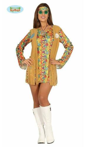 Hippie Lady Flower Power - Adult Size Medium