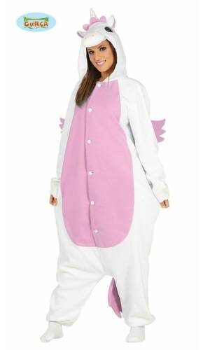Unicorn Pink Pyjamas (Onesie) - Adult Size Large