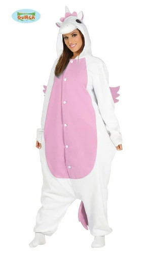 Unicorn Pink Pyjamas (Onesie) - Adult Size Large