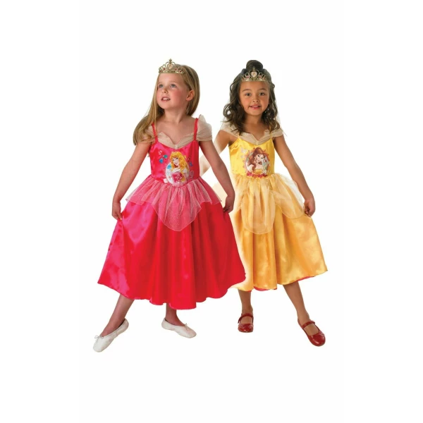 Disney Princess Reversible Dress Aurora & Belle - Age 3 to 4 Years