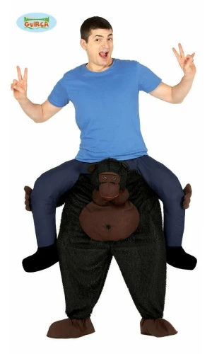 Piggyback Carry Me Gorilla - Adult Size Large