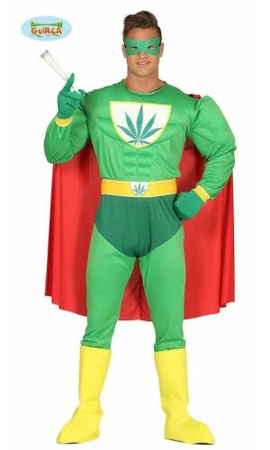 Marijuana Superhero - Adult Size Large