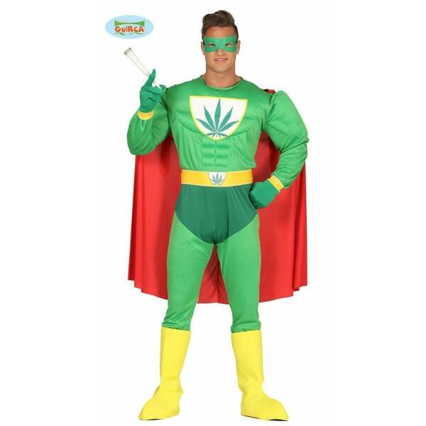 Marijuana Superhero - Adult Size Large