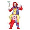 Piggyback Carry Me Clown - Adult Size Large
