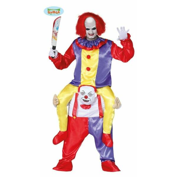 Piggyback Carry Me Clown - Adult Size Large