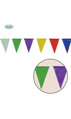 Multicolour Penant Bunting 20cm x 30cm - 50m
