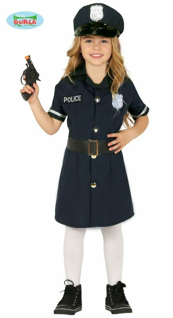 Policie Girl - Age 3 to 4 Years - 