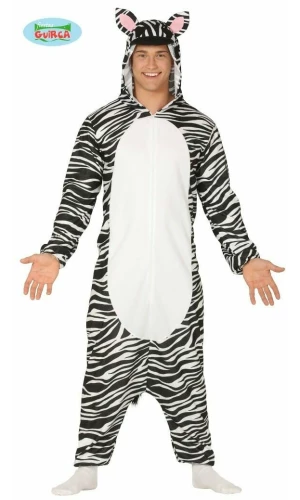 Zebra Onesie - Adult Size Medium