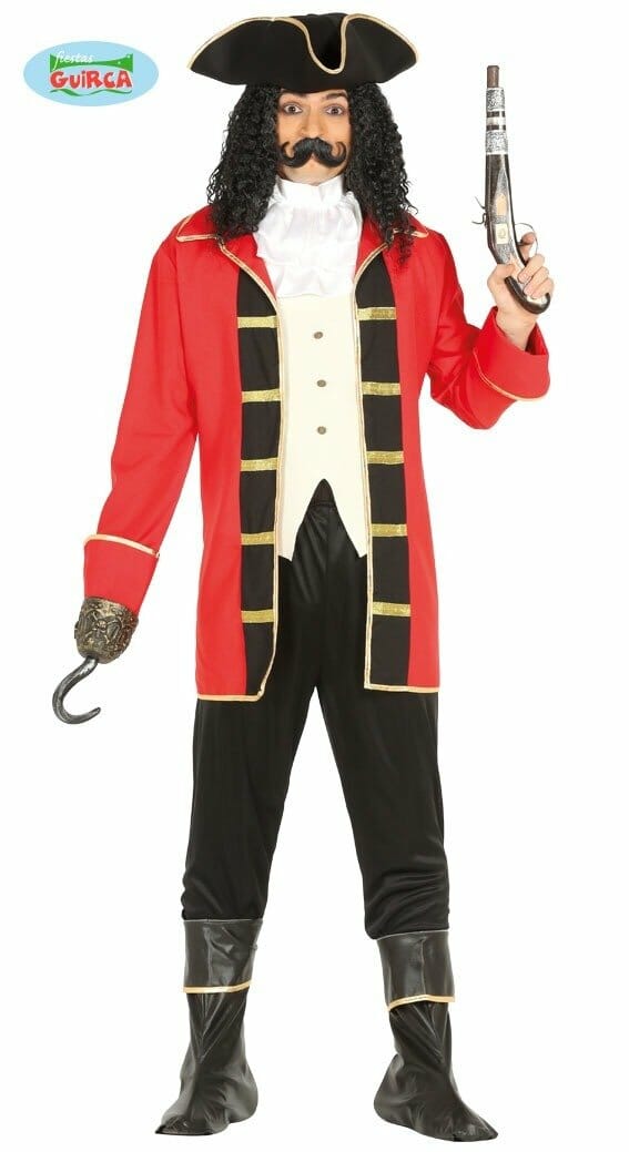 Mr Captain Hook - Adult Size Large - Once Upon A Time - Party Shop Malta