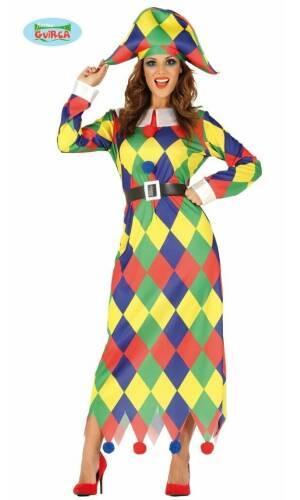 Harlequin Woman - Adult Size Medium