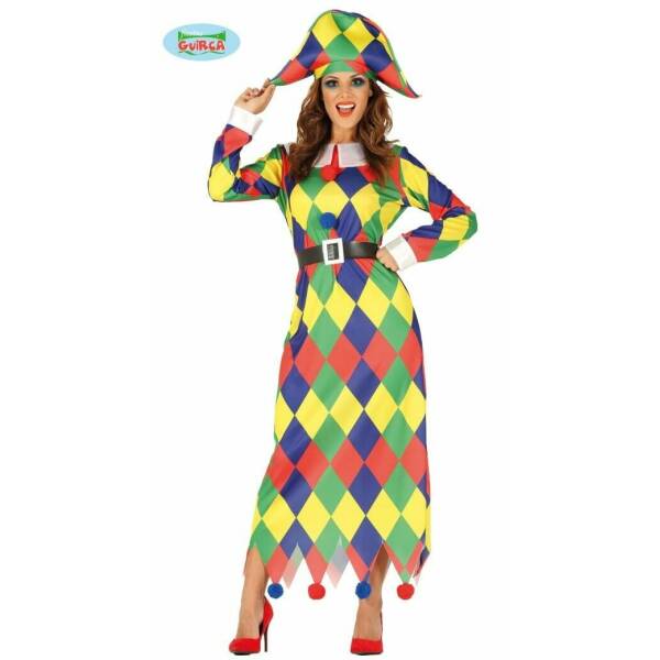 Harlequin Woman - Adult Size Medium