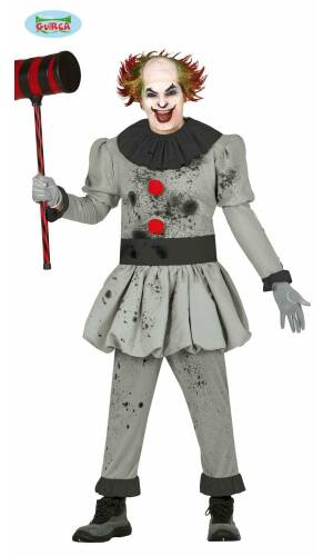 IT Crazy Killer Clown - Adult Size Large