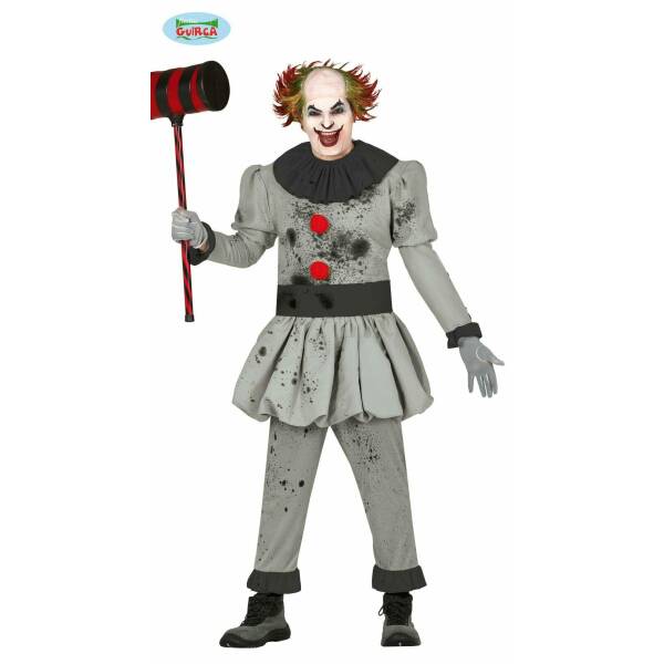 IT Crazy Killer Clown - Adult Size Large