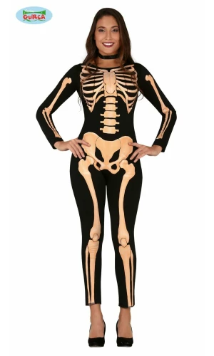 Skeleton Lady (Spandex) - Adult Size Large