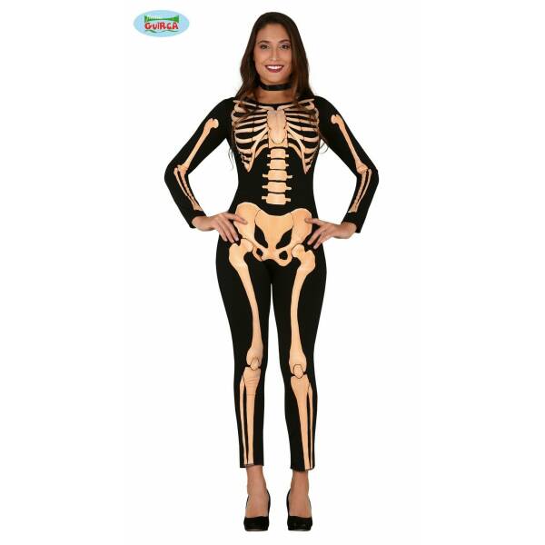 Skeleton Lady (Spandex) - Adult Size Large