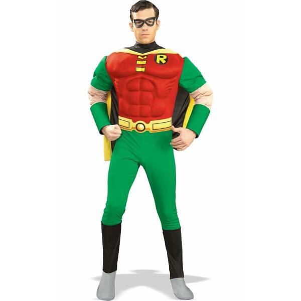 Deluxe Muscle Chest DC Robin - Adult Size Large