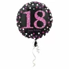 18 Happy Birthday Foil Balloon 18'' - 45cm