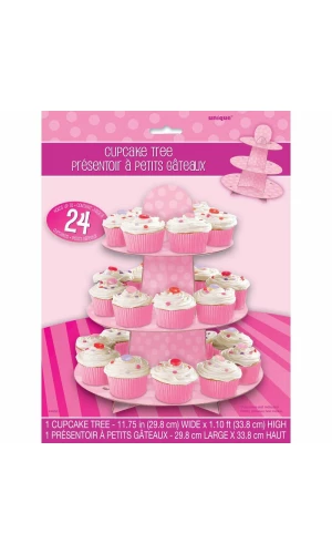 Pink Cupcake Stand