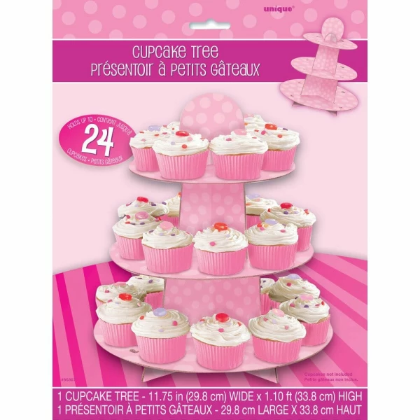 Pink Cupcake Stand