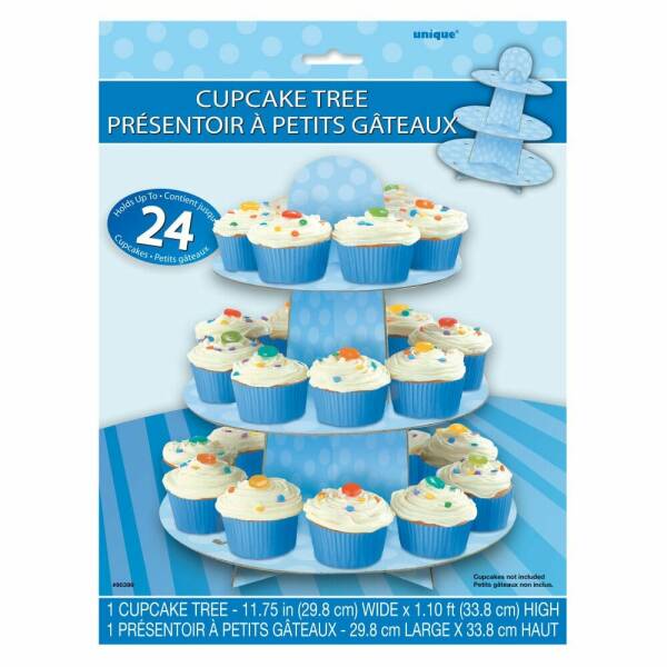 Baby Blue Cupcake Stand