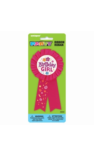 Birthday Girl Award Badge
