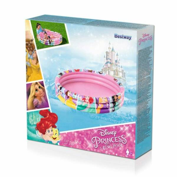 Bestway Princesses Inflatable Pool 122x25cm for Age 2+ Years (Online Only)