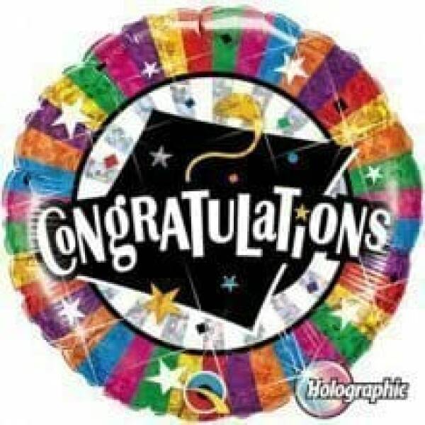 Graduation Congratulations Foil Balloon - 18''