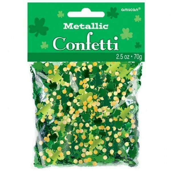 St. Patrick's Day Shamrock Confetti - 70g
