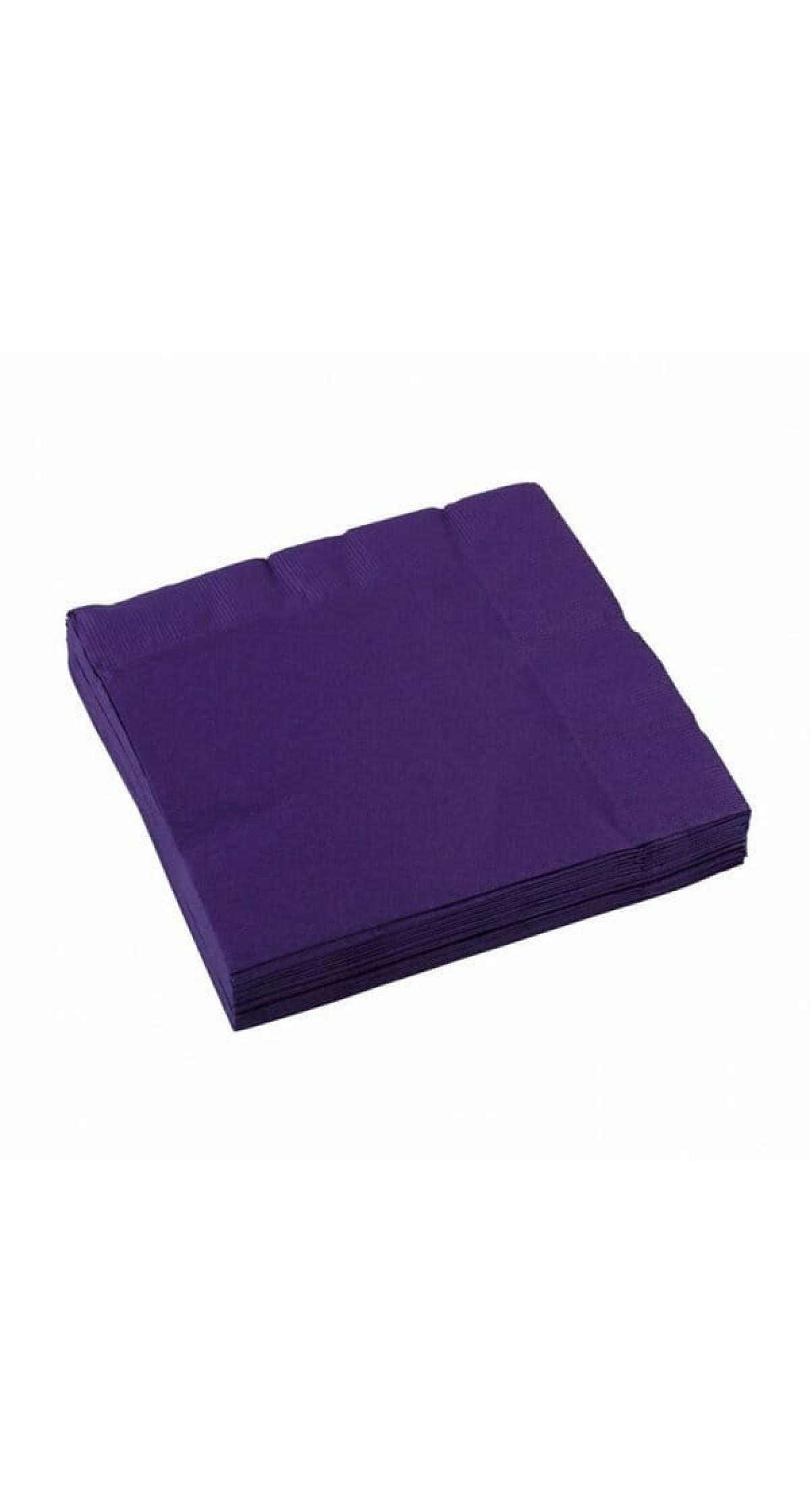 Purple - 20 x Beverage Napkins