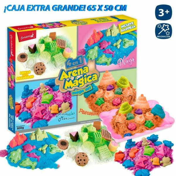 Magical Arena With Tray & Different Shapes - 800g