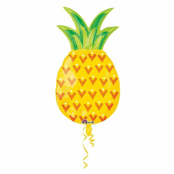 Pineapple SuperShape Foil Balloon - 43cm x 78 cm