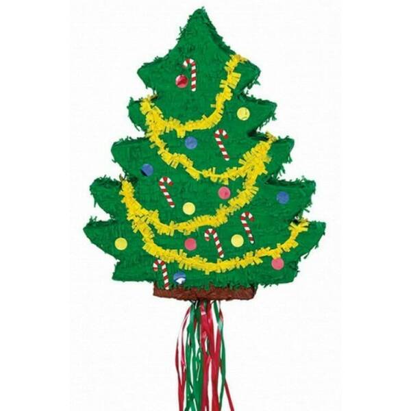 Christmas Tree Pull Pinata - 47cm x 57cm