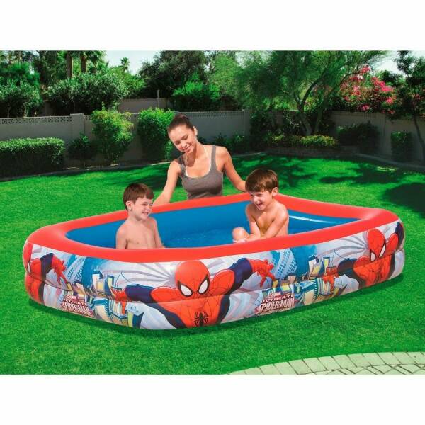 Bestway Spiderman Family Play Pool 201x150x51cm (Online Only)